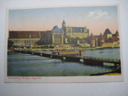 MARIENBURG ,     Seltene Karte Um 1914 - Westpreussen