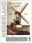 Molen/moulin - Persoonlijke Postzegel Van De Verdwenen Koeveringse Molen Te SINT-OEDENRODE (ca. 2009) - Timbres Personnalisés