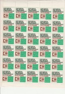 ARPHILA - 2 FEUILLES DE 30 VIGNETTES VERTE ET ORANGE -ANNEE 1975 - Esposizioni Filateliche