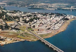 COTE D'IVOIRE----ABIDJAN---vue Aérienne--au Premier Plan Le Pont Houphouët Boigny--voir 2 Scans - Costa D'Avorio