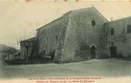 83 - 040217a - LES ARCS - Vue Extérieure De La Chapelle De Ste Roseline Station Du Chemin De Fer La Motte Ste Roseline - Les Arcs