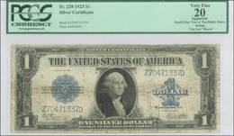 USA 1 DOLLAR $ 1923 SILVER CERTIFICATE PCGS VF-20 "free Shipping Via Registered Air Mail." - Certificati D'Argento (1878-1923)