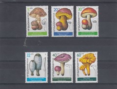 Bulgarie - Champignons Divers - Neufs** - Année 1987 - Y.T. N° 3071/3076 - Nuevos