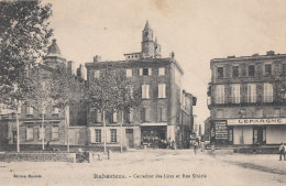 81 // RABASTENS   Carrefour Des Lices Et Rue De Sibérie    EDIT MAURIES - Rabastens