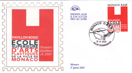 MONACO    Enveloppe  2005  Y.T. N° 2483  Oblitéré - Used Stamps