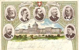 Schweiz, 2, 1900, Schweizerischer Bundesrat 1900, Winterthur Nach Laufenburg, Siehe Scans! - Laufenburg 