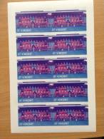 ST - VINCENT 1987 FOOTBALL SOCCER FUSSBALL SHEET Of 10 BARCLAY´S PREMIER LEAGUE CLUB " ARSENAL GUNNERS " PROOF ESSAI - Famous Clubs