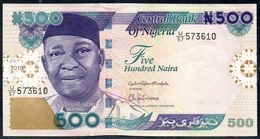 NIGERIA 500 Naira 2015 VF-EXF P-30 "free Shipping Via Regular Air Mail (buyer Risk)" - Nigeria