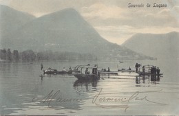 Pescatori Sul Lago Di Lugano - 1904     (P18-10608) - TI Ticino