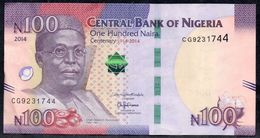 NIGERIA 100 Naira 2014 VF-EXF - Nigeria