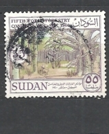 SUDAN  1960 The 5th World Forestry Congress, Seattle  USED - Soedan (1954-...)