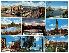 (516) Australia - QLD - Brisbane (older Postcard) With University - Brisbane