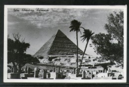 Egypt The Khafre Pyramid View / Picture Post Card # PC070 - Pyramides