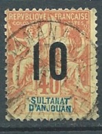Anjouan -  Yvert N° 26 Oblitéré  Tananarive Madagascar En 1912   Cw 22218 - Usados