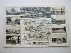 RENDSBURG ,  Seltene Karte  Um 1960 - Rendsburg