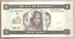 Eritrea - Banconota Non Circolata FdS UNC  Da 1 Nakfa P-1a - 1997 #19 - Eritrea