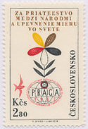 Czechoslovakia / Stamps (1962) L0052 (Air Mail Stamp): World Stamp Exhibition PRAGA 1962; Painter: V. Sivko - Luchtpost