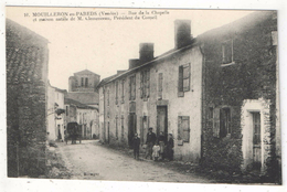 85 - MOUILLERON-EN-PAREDS - Rue De La Chapelle Et Maison Natale De M. Clémenceau - Jehly 10 - Mouilleron En Pareds