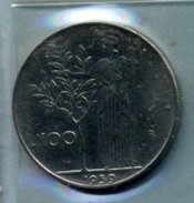 1959  100 LIRES - 100 Lire