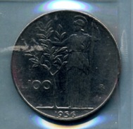 1956  100 LIRES - 100 Liras
