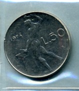 1971  50 LIRES - 50 Liras