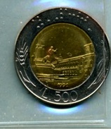 1991   500 LIRES - 500 Lire