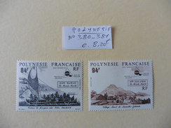 Polynésie  :: Timbres  Neufs  N° 380-381- - Colecciones & Series