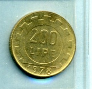 1978 200 LIRES - 200 Liras