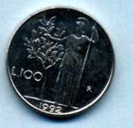 1992   100 LIRES - 100 Lire