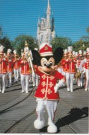 Florida Orlando Drum Major & Walt Disney World Band On Main Street - Orlando