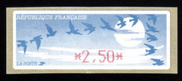 ATM-244- Timbre De Distributeur, Type Envol D'oiseaux - 1990 Type « Oiseaux De Jubert »