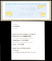 ATM-258- Timbres De Distributeur, Type Avions En Papier Plié - 2000 Type « Avions En Papier »