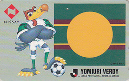 Télécarte Japon / 110-158626 - JAPAN FOOTBALL LEAGUE / YOMIURI VERDY / NISSAY - Comics Sport Phonecard / Assu 973 - Sport