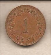 Malta - Moneta Circolata Da 1 Centesimo - 1977 - Malte