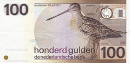 Netherlands 100 Gulden 1977 VF-EXF P-97 - 100 Gulden
