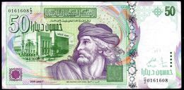 TUNISIA 50 Dinars 2008 P-91 VF "free Shipping Via Registered Air Mail." - Tusesië