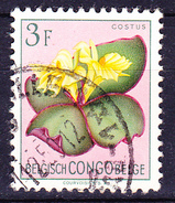 Belgisch-Congo Congo-Belge - Costus Spectabilis (MiNr: 307) 1952 - Gest. Used Obl. - 1947-60: Afgestempeld