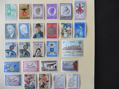 Belgique : 26 Timbres Neufs - Collections
