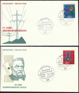 Germany Bremen 1966 / Electricity / Progress In Technology And Science / Fortschritt In Technik Und Wissenschaft - Electricity