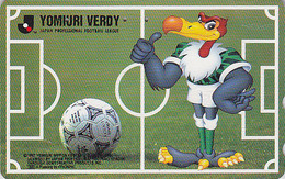 Télécarte Japon / 110-143817 - JAPAN FOOTBALL LEAGUE * TELECA * / YOMIURI VERDY - Comics Sport Phonecard TK - 1012 - Sport