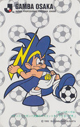 Télécarte Japon / 110-011 - JAPAN FOOTBALL LEAGUE * SONY MOVIC * / GAMBA OSAKA - Comics Sport Phonecard TK - 1019 - Sport