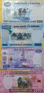 O) 2013  2015 RWANDA, BANKNOTE, PAPER MONEY, ISO 4217 RWF-RF, FRANCS, COMPLETE SEIRES UNC, ATANU, IGIHUMBI, BIBIRI,BITAN - Ruanda