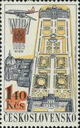 Czechoslovakia / Stamps (1967) L0059 (Air Mail Stamp): PRAGA 68 (Belvedere, Vienna, WIPA 65); Painter: J. Lukavsky - Luchtpost