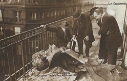 La Guerre 1914 - Effet D'une Bombe Lancée Par Un "Taube" à Paris Le 11 Octobre - Carte A.H.K. Non Circulée - Guerra 1914-18