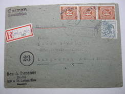 1947 ,  Lathen RUPENNES  , Klarer Landpoststempel Auf Brief - Lettres & Documents