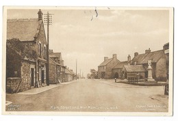 LOWICK (Angleterre) Main Street And War Memorial - Otros & Sin Clasificación