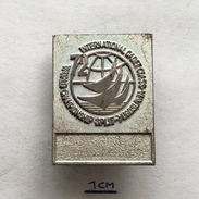 Badge (Pin) ZN004518 - Sailing International Cadet Class World Championship Yugoslavia Croatia Split 1972 - Vela