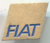 FIAT - Car, Auto, Automotive, Vintage Pin, Badge, Abzeichen - Fiat