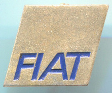 FIAT - Car, Auto, Automotive, Vintage Pin, Badge, Abzeichen - Fiat