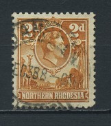 NORTHERN  RHODESIA    1938    2d  Yellow  Brown      USED - Rhodésie Du Nord (...-1963)
